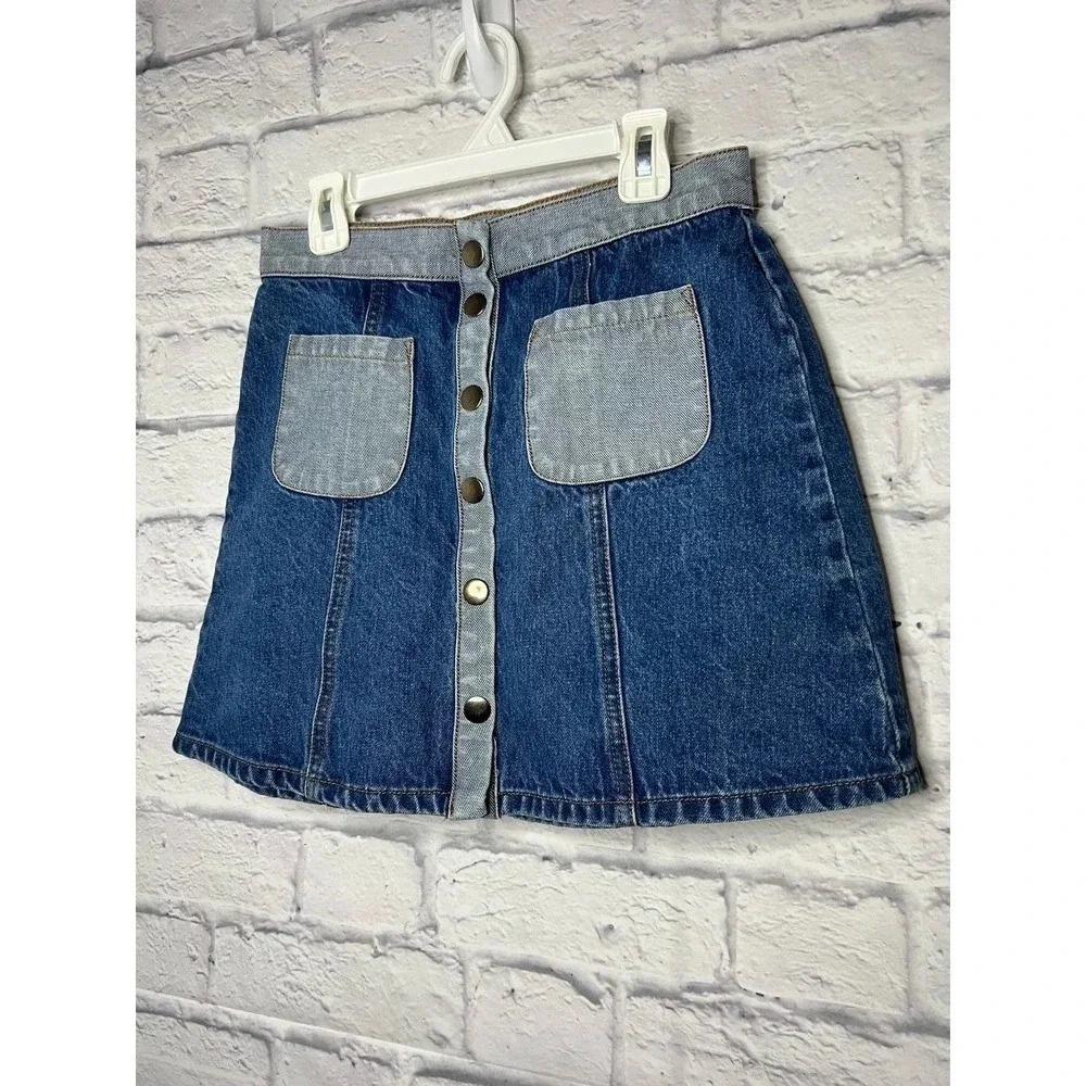 BDG DENIM SKIRT SIZE 2 - Picture 3 of 8